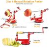 3In 1 Apple Peeler Manual Rotation Potato Fruit Core Slicer Kitchen Hand Cracking Corer