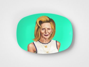 Margaret // 10"x14" Serving Platter // Political Gift Idea (Set: Single Platter)